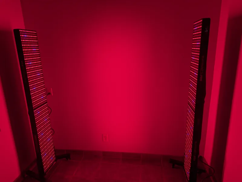 Red Light Therapy Room at Knapp Chiropractic Center